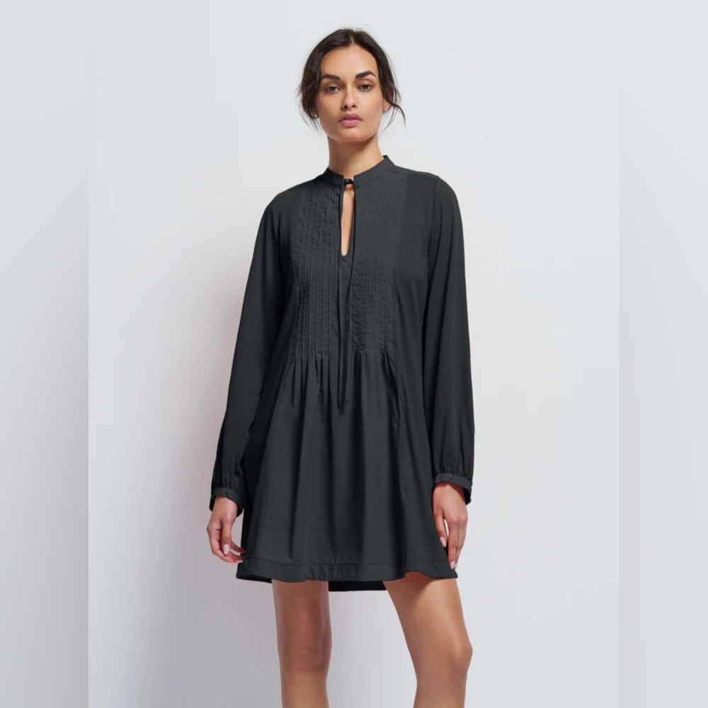 NATION Ariana Pintuck Dress. NWT.